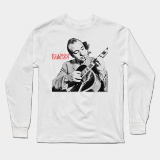 django reinhardt visual art Long Sleeve T-Shirt